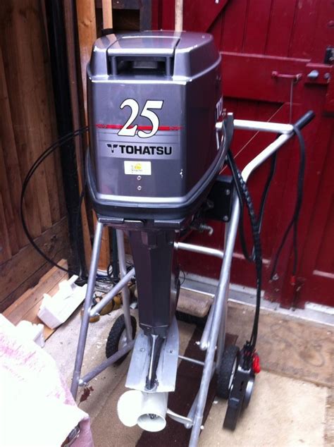 tohatsu  hp  stroke outboard remote electric start engine  swanley kent gumtree