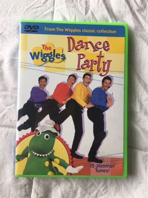 wiggles dance party dvd   sale  ebay