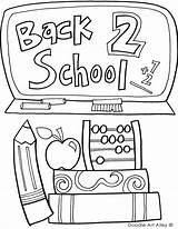 Pages Coloring Grade School First Back Getcolorings sketch template