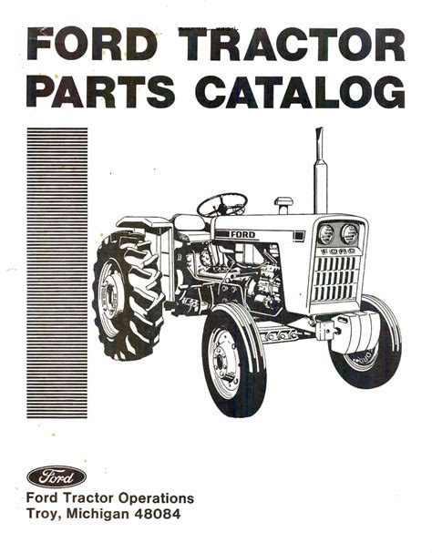 ford  tractor parts diagram wiring diagram
