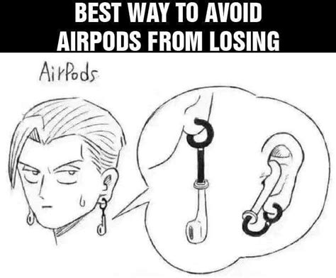 avoid airpods  losing iphone  technology tech people world airpod