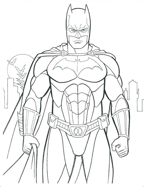 easy batman coloring pages  getdrawings