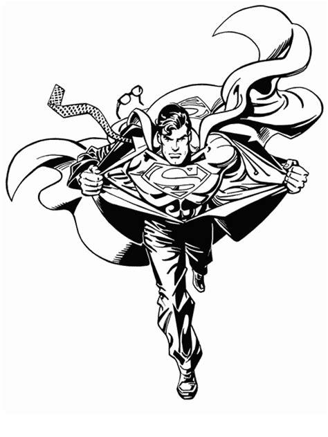 craftoholic superman man  steel coloring pages