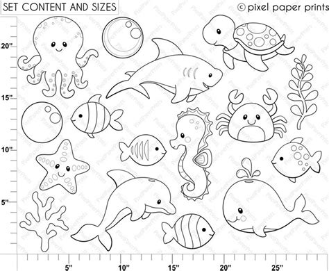 printable ocean animals