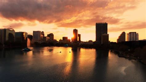 lake eola orlando  parrot bebop drone youtube