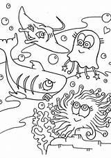 Mewarnai Ozean Binatang Ausmalbilder Ayo Tulamama Dxf Kelompok Alia Bermain Coloringhome sketch template