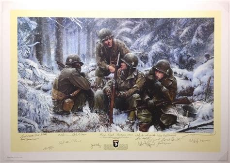 Hang Tough Bastogne 1944 By John Shaw Secondary