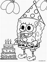 Spongebob Coloring Pages Birthday Happy Patrick Rocks Christmas sketch template