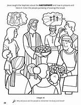 Jesus Sacrament Nephites Mormon Lds Institutes Taught Nephi Churchofjesuschrist sketch template