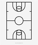 Cancha Baloncesto Basketball Pngkit sketch template