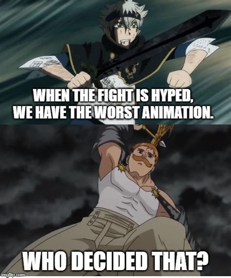A Meme On The Recent Anime Fight Nanatsunotaizai