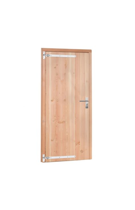 douglas enkele dichte deur inclusief kozijn mm  mm onbehandeld houthandel tilburg
