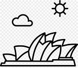 Sydney Opera House Coloring Australia Drawing Clipart Clip Getdrawings Getcolorings Pages Webstockreview Template sketch template