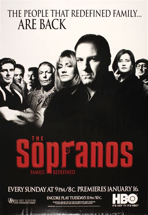 sopranos poster recherche google sopranos tony soprano