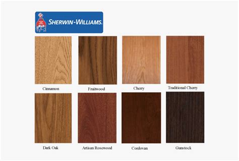 sherwin williams cedar stain color chart