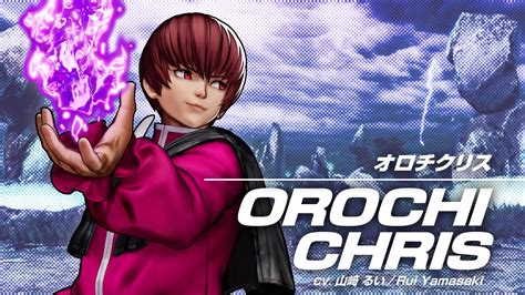 orochi chris  king  fighters