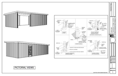 pole shed plans   build diy blueprints