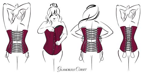 how to put on a corset in 4 easy steps glamorous corset