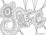 Doodle Coloring Pages Alley Getdrawings sketch template