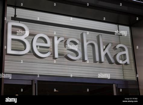 bershka logo  res stock photography  images alamy