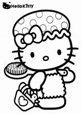 Kitty Hello Coloring Pages Kids Printable Sanrio Stuff sketch template