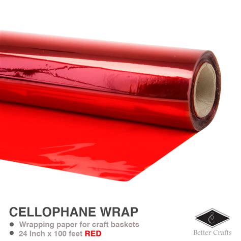 cellophane wrap   ft mylar sheet cellophane roll great