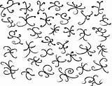 Squiggles sketch template