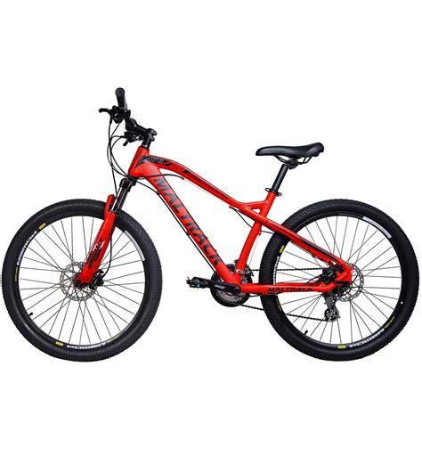 bicicleta mtb maltrack hydraulic red cu  viteze roti   mountain bike maniamall