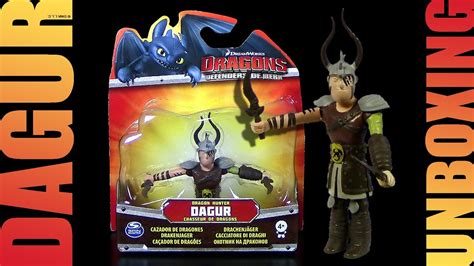 dragons dagur action figur unboxing   upload youtube