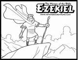 Ezekiel Moses Ezekial Exile Sellfy sketch template