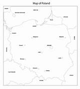 Coloring Poland Map Designlooter Printable Version Click sketch template