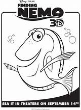 Dory Nemo sketch template