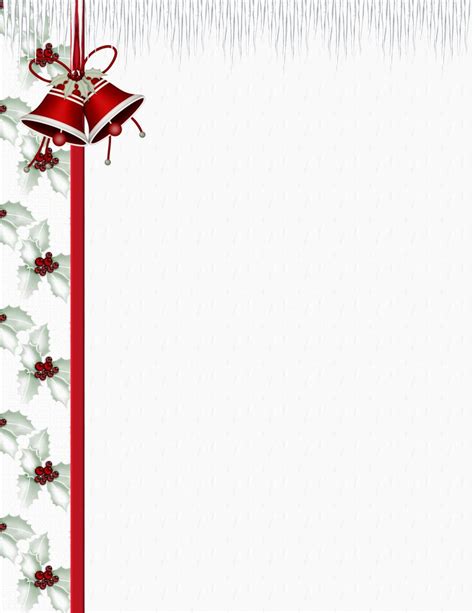 christmas   stationery template downloads christmas letterhead