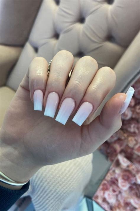 30 Fashionably French Fade Nails To Make You A Summer Star