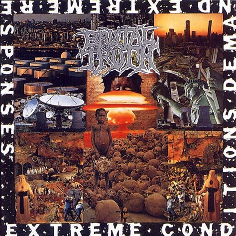 brutal truth extreme conditions demand extreme responses 1992 cd