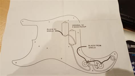 p bass wiring diagram   talkbasscom