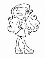 Bratz Girly Cloe sketch template