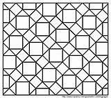 Tessellation sketch template