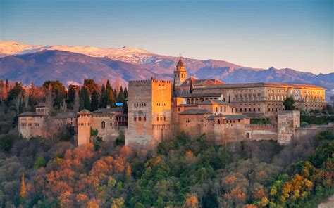 spanish landmarks  impressive historical famous landmarks  spain