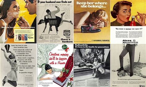 1950s and 60s posters show the sexist and racist campaigns once seen as