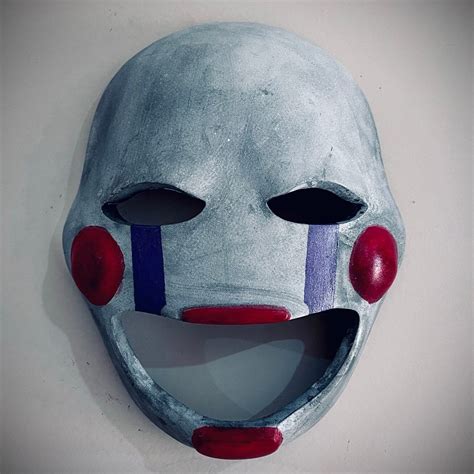 fnaf puppet mask  model  nights  freddys cosplay prop etsy