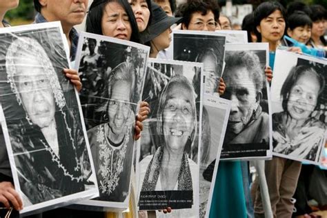 japan shrugs off south korean calls on sex slaves
