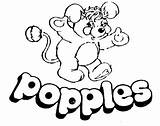 Popples Coloring Pages Book Choose Board sketch template