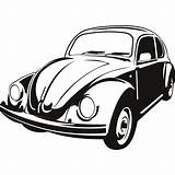 Vw Beetle Clipart Volkswagen Bug Car Clip Silhouette Line Cliparts Drawing Cartoon Decal Clipartbest Classic Library Template Cars Quotes Logo sketch template