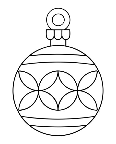 printable christmas ornaments templates