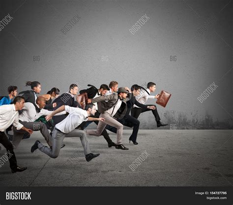 business people run image photo  trial bigstock