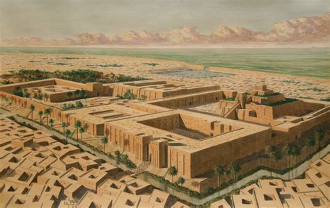 maps expeditions  explorations ur  sumerian city