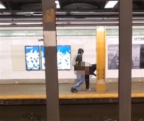 new york couple caught having sex on subway platform express digest