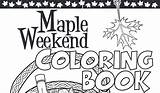 Maple Syrup Coloring Pages Book Bottle Kid Weekend Great Click Template sketch template