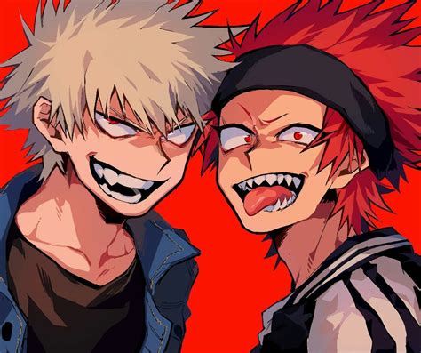 i thought bakugou was missing an iris and pupil for a second i am anime and manga trash